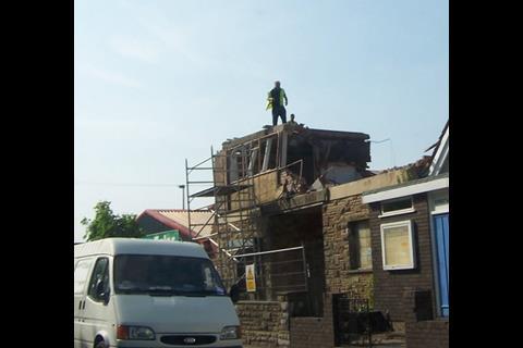 Dangerous roofers